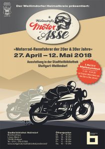 Plakat "Motor Asse" Ausstellung