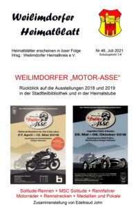 Heimatblatt Nr. 46 „Weilimdorfer Motor-Asse“