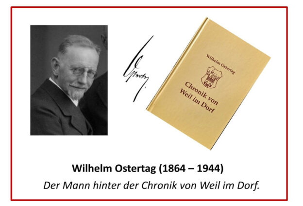 Matinée über das „Leben und Wirken des Chronisten Wilhelm Ostertag in Weil im Dorf“